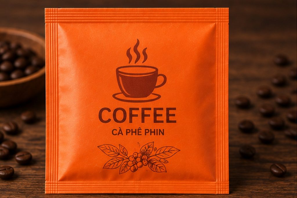Cà phê Robusta pha phin dạng gói
